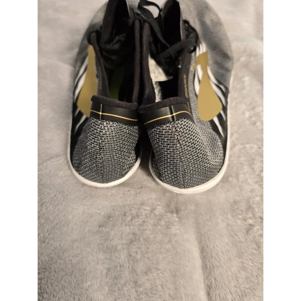 Brooks Speed Sprint Track Spikes Men's 14 Black Gold White Racing Shoes New...